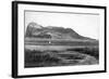 Gibraltar Rock from Campo, Early 20th Century-VB Cumbo-Framed Giclee Print