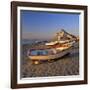 Gibraltar Viewed Along Beach, La Linea, Andalucia, Spain, Mediterranean, Europe-Stuart Black-Framed Photographic Print