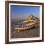 Gibraltar Viewed Along Beach, La Linea, Andalucia, Spain, Mediterranean, Europe-Stuart Black-Framed Photographic Print