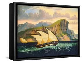 Gibraltar-Thomas Chambers-Framed Stretched Canvas