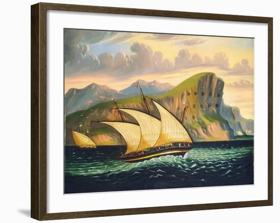 Gibraltar-Thomas Chambers-Framed Giclee Print