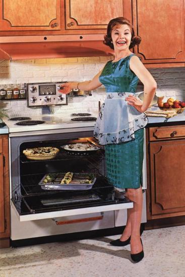 Gibson Cooking Ovens Housewife Housewives Kitchens Appliances Woman Women In Kitchens Usa