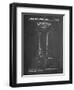 Gibson Flying V Guitar-Cole Borders-Framed Art Print