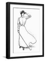 Gibson Girl, 1899-Charles Dana Gibson-Framed Giclee Print