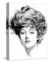 Gibson Girl, 1900-Charles Dana Gibson-Stretched Canvas