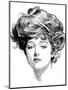 Gibson Girl, 1900-Charles Dana Gibson-Mounted Giclee Print