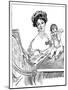 Gibson Girl, 1901-Charles Dana Gibson-Mounted Giclee Print