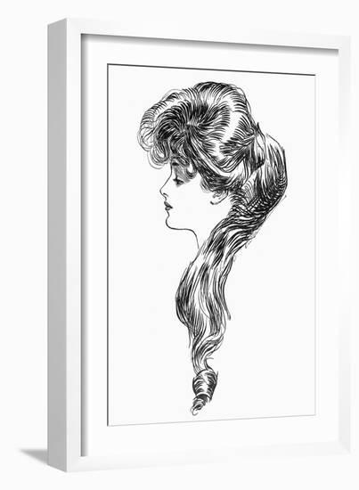 Gibson Girl, 1903-Charles Dana Gibson-Framed Giclee Print