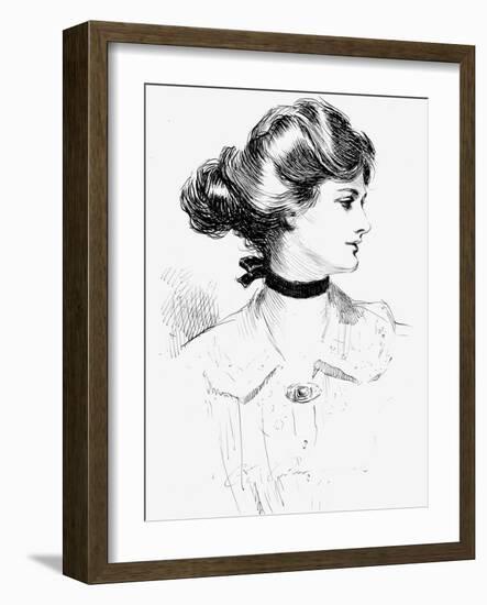 Gibson Girl, 1905-Charles Dana Gibson-Framed Giclee Print