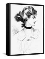 Gibson Girl, 1905-Charles Dana Gibson-Framed Stretched Canvas
