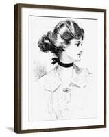 Gibson Girl, 1905-Charles Dana Gibson-Framed Giclee Print