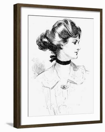 Gibson Girl, 1905-Charles Dana Gibson-Framed Giclee Print