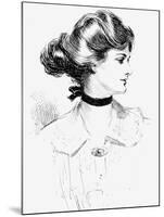 Gibson Girl, 1905-Charles Dana Gibson-Mounted Giclee Print