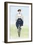 Gibson Girl on a Bicycle, 1890s-null-Framed Giclee Print