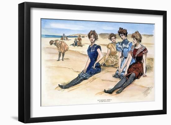 Gibson Girls, 1900-Charles Dana Gibson-Framed Giclee Print