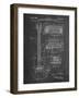 Gibson Les Paul Guitar Patent-Cole Borders-Framed Art Print