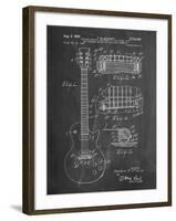 Gibson Les Paul Guitar Patent-Cole Borders-Framed Art Print