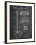 Gibson Les Paul Guitar Patent-Cole Borders-Framed Art Print