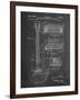 Gibson Les Paul Guitar Patent-Cole Borders-Framed Art Print