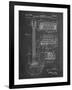 Gibson Les Paul Guitar Patent-Cole Borders-Framed Art Print