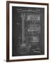 Gibson Les Paul Guitar Patent-Cole Borders-Framed Art Print