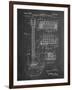 Gibson Les Paul Guitar Patent-Cole Borders-Framed Art Print