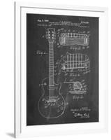 Gibson Les Paul Guitar Patent-Cole Borders-Framed Art Print