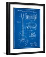 Gibson Les Paul Guitar Patent-Cole Borders-Framed Art Print