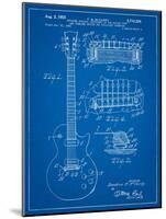 Gibson Les Paul Guitar Patent-Cole Borders-Mounted Art Print