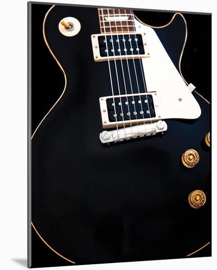 Gibson Les Paul Guitar-Richard James-Mounted Art Print