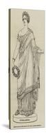 Gibson's Statue of the Queen, in the Royal Academy Exhibition-null-Stretched Canvas