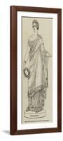 Gibson's Statue of the Queen, in the Royal Academy Exhibition-null-Framed Giclee Print