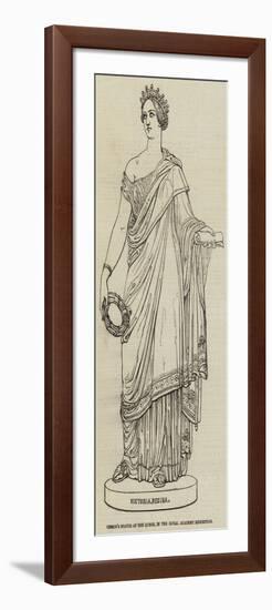 Gibson's Statue of the Queen, in the Royal Academy Exhibition-null-Framed Giclee Print