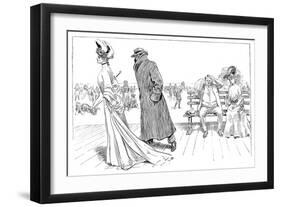 Gibson: The Weaker Sex VI-Charles Dana Gibson-Framed Giclee Print