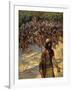 'Gideon asks for bread for men of Succoth' - Bible-James Jacques Joseph Tissot-Framed Giclee Print