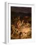 Gideon in the camp of the Midianites - Bible-William Brassey Hole-Framed Giclee Print