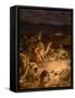 Gideon in the camp of the Midianites - Bible-William Brassey Hole-Framed Stretched Canvas