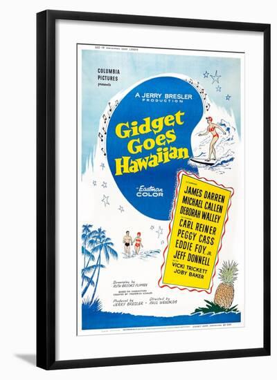 Gidget Goes Hawaiian-null-Framed Art Print