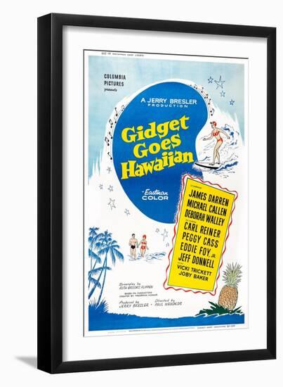 Gidget Goes Hawaiian-null-Framed Art Print