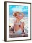 Gidget in Two-Piece-null-Framed Art Print