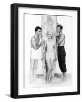 Gidget, James Darren, Sandra Dee, Cliff Robertson, 1961-null-Framed Photo