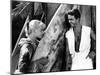 Gidget, Sandra Dee, Cliff Robertson, 1959-null-Mounted Photo