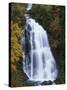 Giessbach Waterfall in Autumn in the Bernese Oberland, Switzerland, Europe-null-Stretched Canvas