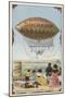 Giffard's Dirigible Airship, 1852-null-Mounted Giclee Print