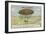 Giffard's Steam-Powered Airship, Paris, 1852-null-Framed Giclee Print