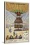 Giffard's Tethered Balloon at the Exposition Universelle, Paris, 1878-null-Stretched Canvas