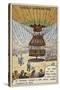 Giffard's Tethered Balloon at the Exposition Universelle, Paris, 1878-null-Stretched Canvas