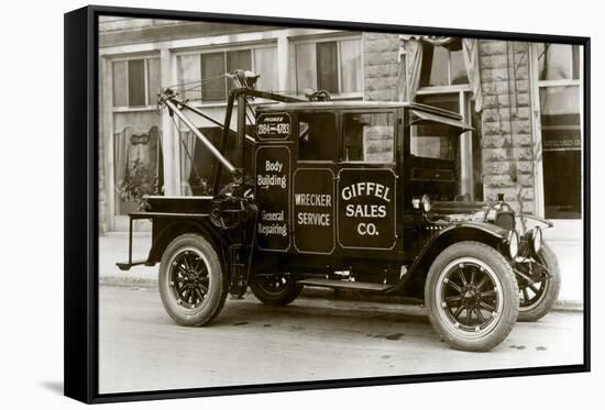 Giffel Sales Co. Wrecker Service-null-Framed Stretched Canvas