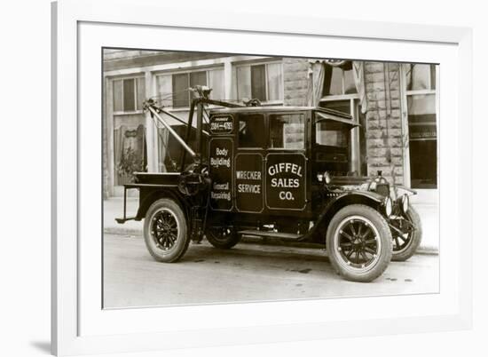 Giffel Sales Co. Wrecker Service-null-Framed Art Print