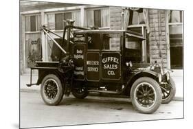 Giffel Sales Co. Wrecker Service-null-Mounted Art Print